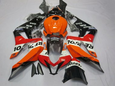 07-08 Naranja Vibrante Repsol CBR600RR Carenado