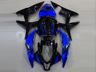 07-08 Negro Brillante & Azul CBR600RR Carenado