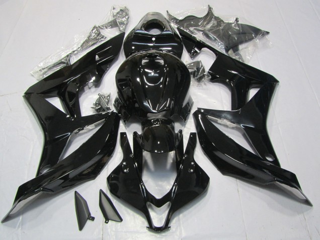 07-08 Negro Brillante CBR600RR Carenado 07-08 Negro Brillante CBR600RR Carenado