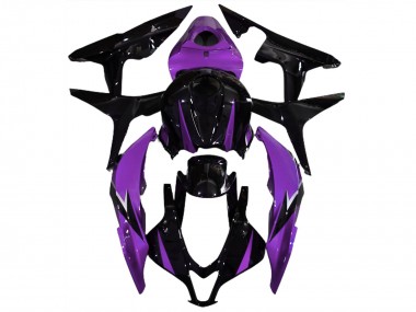07-08 Negro Brillante & Morado CBR600RR Carenado
