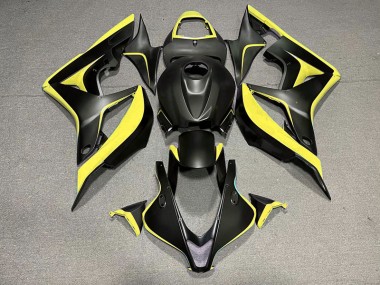 07-08 Negro Mate & Amarillo CBR600RR Carenado