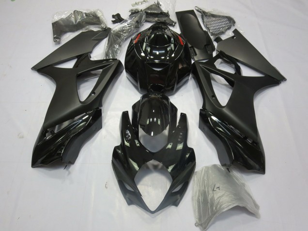 07-08 Negro Mate Brillo GSXR 1000 Carenado 07-08 Negro Mate Brillo GSXR 1000 Carenado