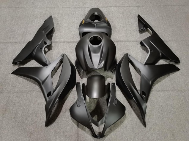 07-08 Negro Mate CBR600RR Carenado 07-08 Negro Mate CBR600RR Carenado
