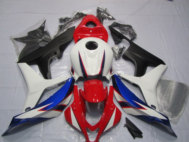 07-08 OEM Diseño De Estilo Blanco Rojo Azul CBR600RR Carenado 07-08 OEM Diseño De Estilo Blanco Rojo Azul CBR600RR Carenado