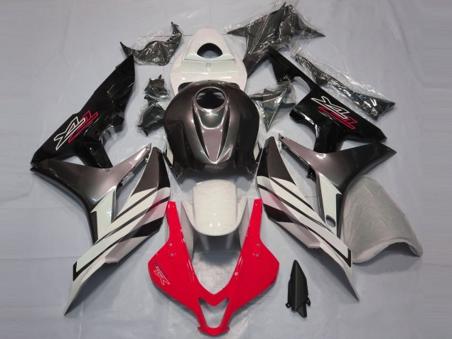 07-08 Rojo Blanco & Gris CBR600RR Carenado 07-08 Rojo Blanco & Gris CBR600RR Carenado