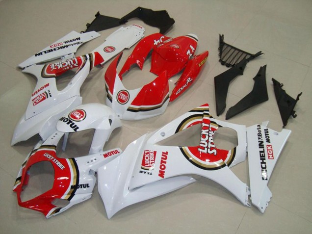 07-08 Rojo Lucky Strike GSXR 1000 Carenado 07-08 Rojo Lucky Strike GSXR 1000 Carenado
