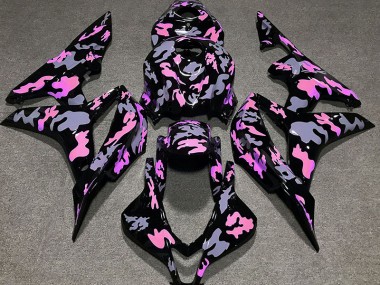 07-08 Rosa & Gris Camuflaje CBR600RR Carenado