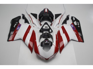 07-14 Color Rojo Oscuro Ducati 848 1098 1198 Carenado