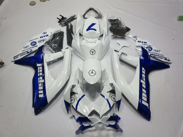 08-10 Azul Jordan GSXR 600-750 Carenado 08-10 Azul Jordan GSXR 600-750 Carenado