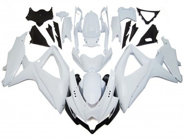 08-10 Blanco Brillante Brillante GSXR 600-750 Carenado
