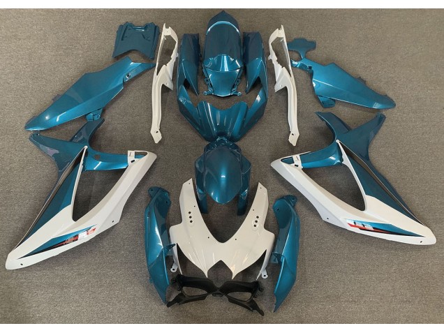 08-10 Estilo Azul Claro OEM GSXR 600-750 Carenado