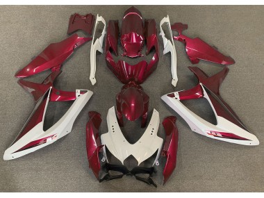 08-10 Estilo Rojo OEM GSXR 600-750 Carenado
