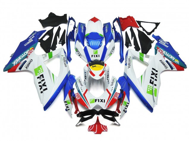 08-10 Fixi Personalizado GSXR 600-750 Carenado