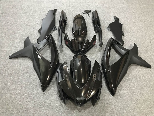 08-10 Negro Brillante/Mate GSXR 600-750 Carenado 08-10 Negro Brillante/Mate GSXR 600-750 Carenado