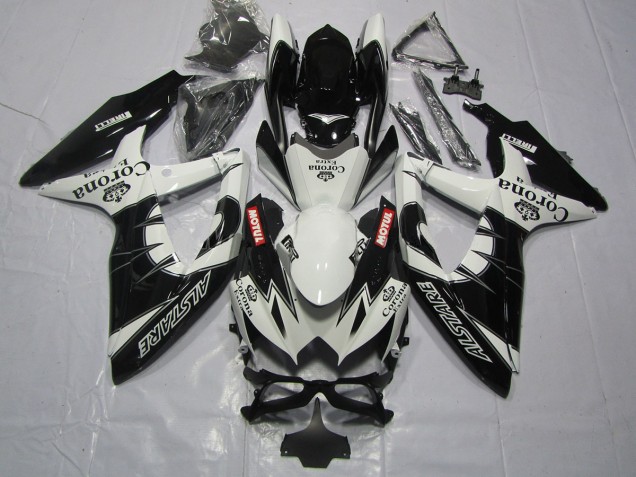 08-10 Negro Corona GSXR 600-750 Carenado 08-10 Negro Corona GSXR 600-750 Carenado