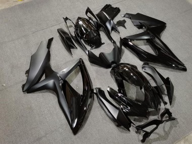 08-10 Negro Mate GSXR 600-750 Carenado