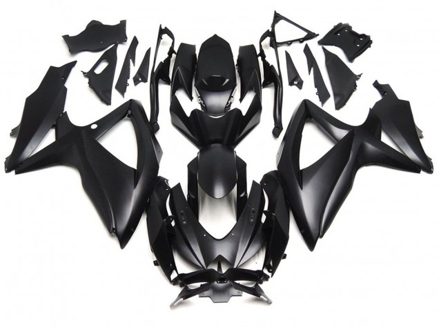 08-10 Negro Mate Intenso GSXR 600-750 Carenado 08-10 Negro Mate Intenso GSXR 600-750 Carenado