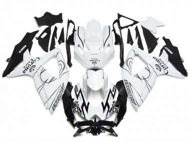 08-10 Personalizado Corona Especial Con Blanco GSXR 600-750 Carenado