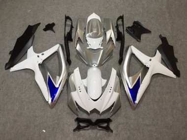 08-10 Plata Blanco Azul GSXR 600-750 Carenado