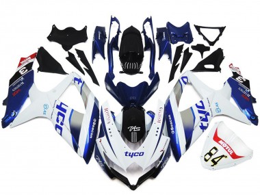 08-10 Tyco Estilo Personalizado Brillante GSXR 600-750 Carenado
