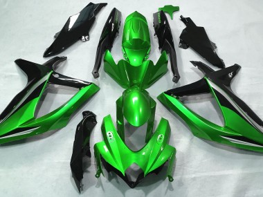 08-10 Verde Brillante GSXR 600-750 Carenado