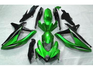 08-10 Verde Brillante GSXR 600-750 Carenado