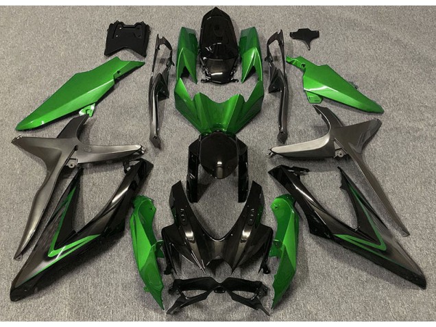 08-10 Verde Brillante & Verde R GSXR 600-750 Carenado 08-10 Verde Brillante & Verde R GSXR 600-750 Carenado