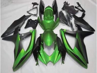 08-10 Verde Mate Sin R GSXR 600-750 Carenado