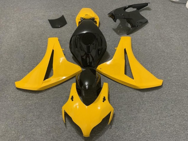 08-11 Amarillo Perla & Negro CBR1000RR Carenado 08-11 Amarillo Perla & Negro CBR1000RR Carenado