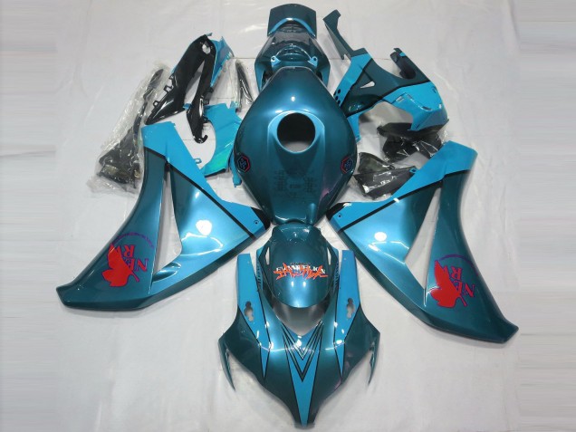 08-11 Azul Claro Personalizado CBR1000RR Carenado 08-11 Azul Claro Personalizado CBR1000RR Carenado