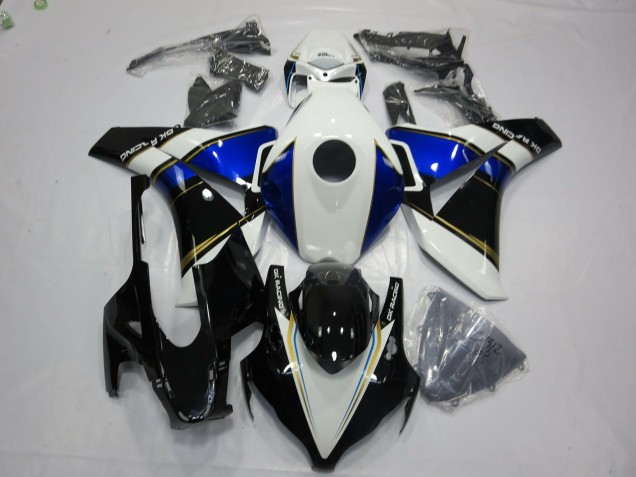 08-11 Azul & Dorado Sin Marca CBR1000RR Carenado 08-11 Azul & Dorado Sin Marca CBR1000RR Carenado