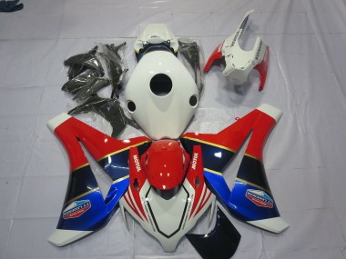 08-11 Blanco Azul & Rojo CBR1000RR Carenado