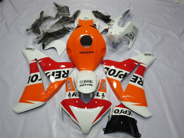 08-11 Diseño Blanco Repsol CBR1000RR Carenado 08-11 Diseño Blanco Repsol CBR1000RR Carenado