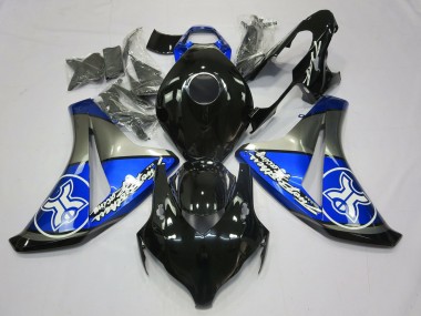 08-11 Diseño Especial Azul Plateado CBR1000RR Carenado