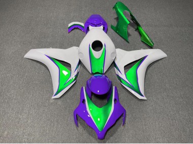 08-11 El Joker Brillo Verde & Morado CBR1000RR Carenado