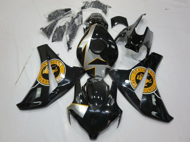 08-11 Naranja Negro & Plata CBR1000RR Carenado
