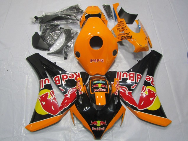 08-11 Naranja RojoToro CBR1000RR Carenado