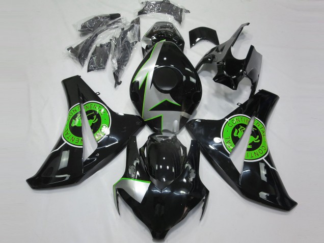 08-11 Negro Brillante & Verde CBR1000RR Carenado 08-11 Negro Brillante & Verde CBR1000RR Carenado