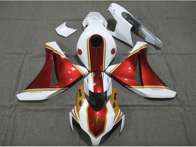 08-11 Oro & Rojo 19 CBR1000RR Carenado