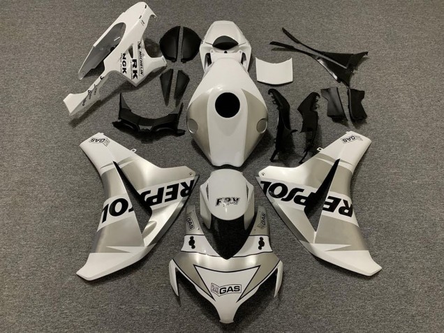 08-11 Plata Repsol CBR1000RR Carenado 08-11 Plata Repsol CBR1000RR Carenado