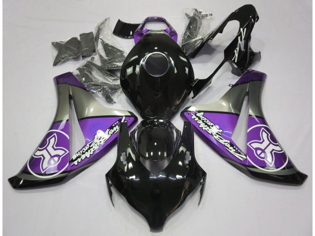 08-11 Púrpura Sobre Negro Personalizado CBR1000RR Carenado 08-11 Púrpura Sobre Negro Personalizado CBR1000RR Carenado