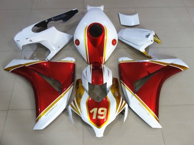 08-11 Rojo & Blanco 19 CBR1000RR Carenado