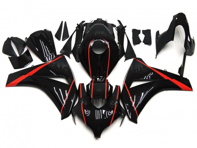 08-11 Rojo Brillante & Negro CBR1000RR Carenado 08-11 Rojo Brillante & Negro CBR1000RR Carenado