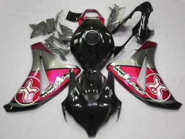 08-11 Rojo Caramelo Sobre Negro Personalizado CBR1000RR Carenado
