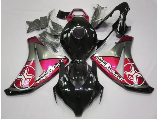 08-11 Rojo Caramelo Sobre Negro Personalizado CBR1000RR Carenado 08-11 Rojo Caramelo Sobre Negro Personalizado CBR1000RR Carenado