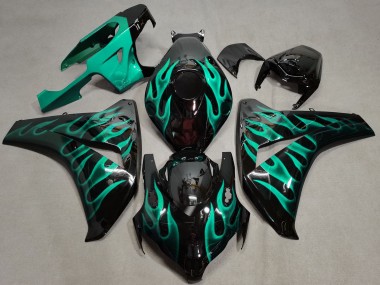 08-11 Verde Azulado Llama CBR1000RR Carenado