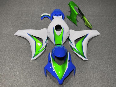 08-11 Verde Brillante & Azul CBR1000RR Carenado
