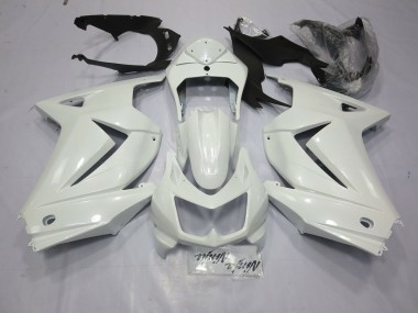 08-12 Blanco Brillante Ninja 250 Carenado