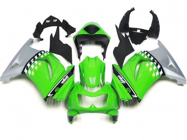 08-12 Cuadro Verde & Negro Ninja 250 Carenado 08-12 Cuadro Verde & Negro Ninja 250 Carenado