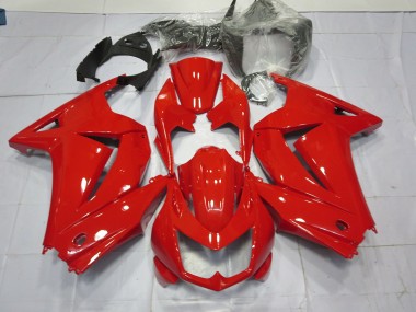 08-12 Rojo Brillante Ninja 250 Carenado